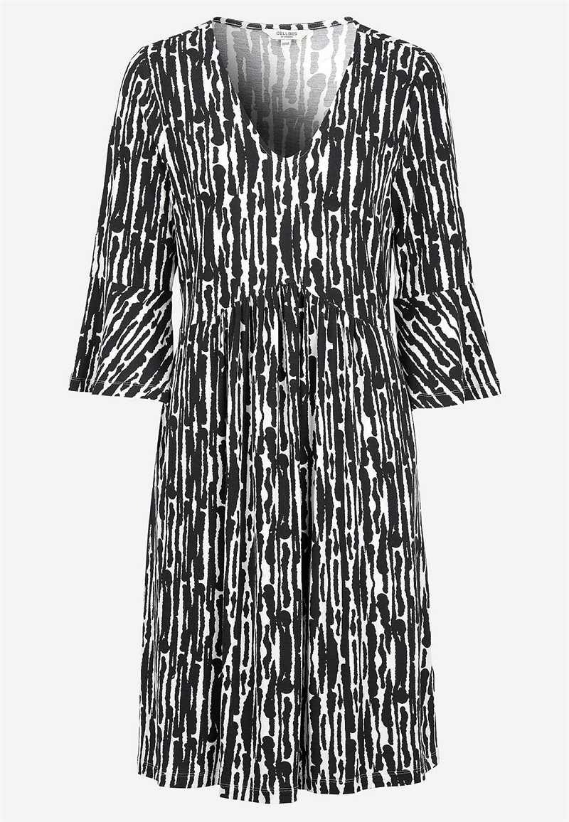 Jerseykjole med lommer