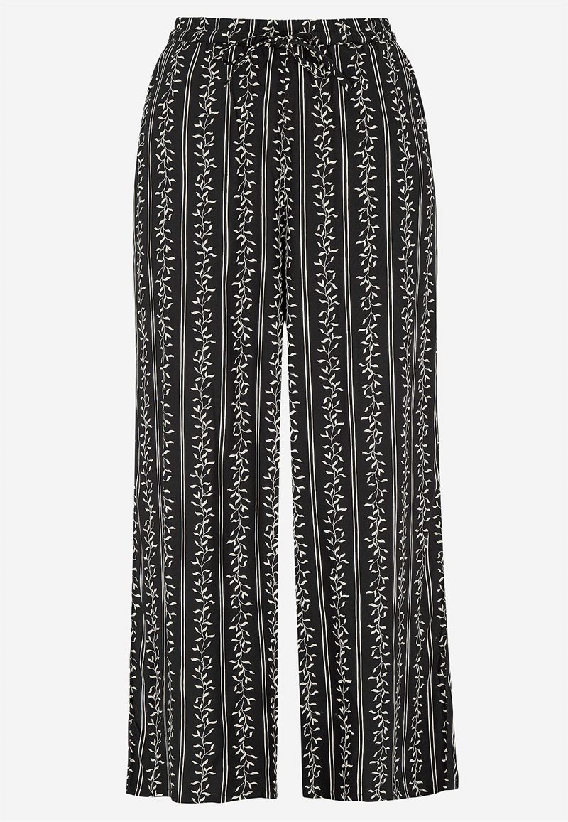 Mønstrede culottebukser