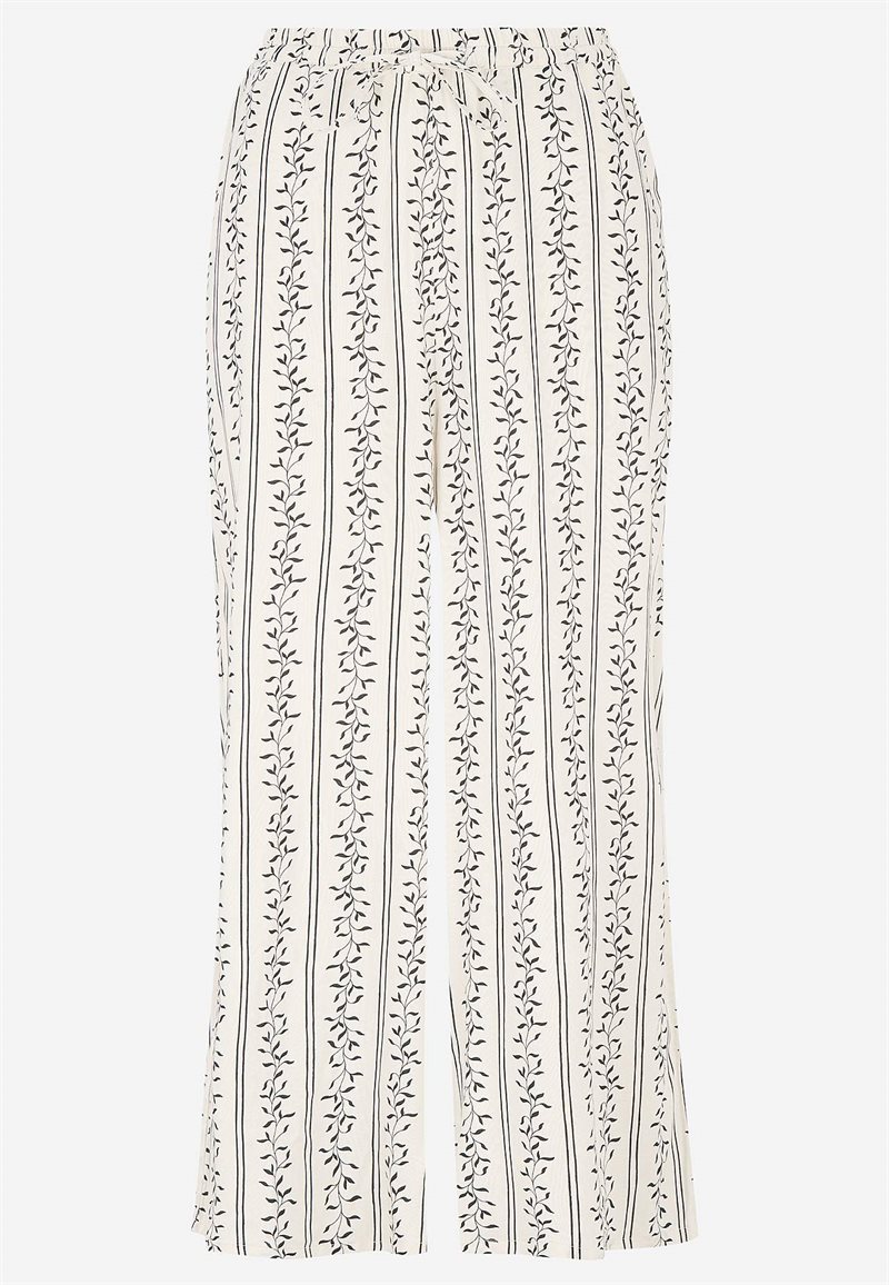 Mønstrede culottebukser