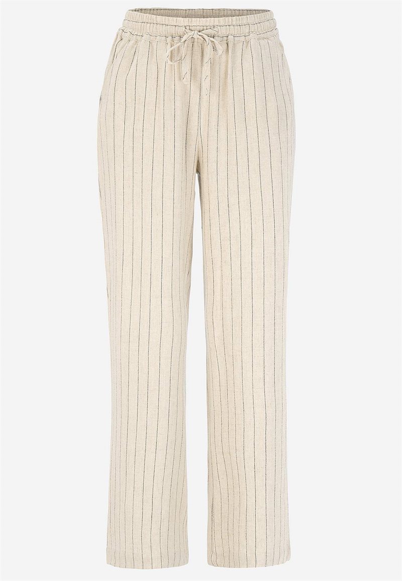 Bukser i viskose- og linnedblanding