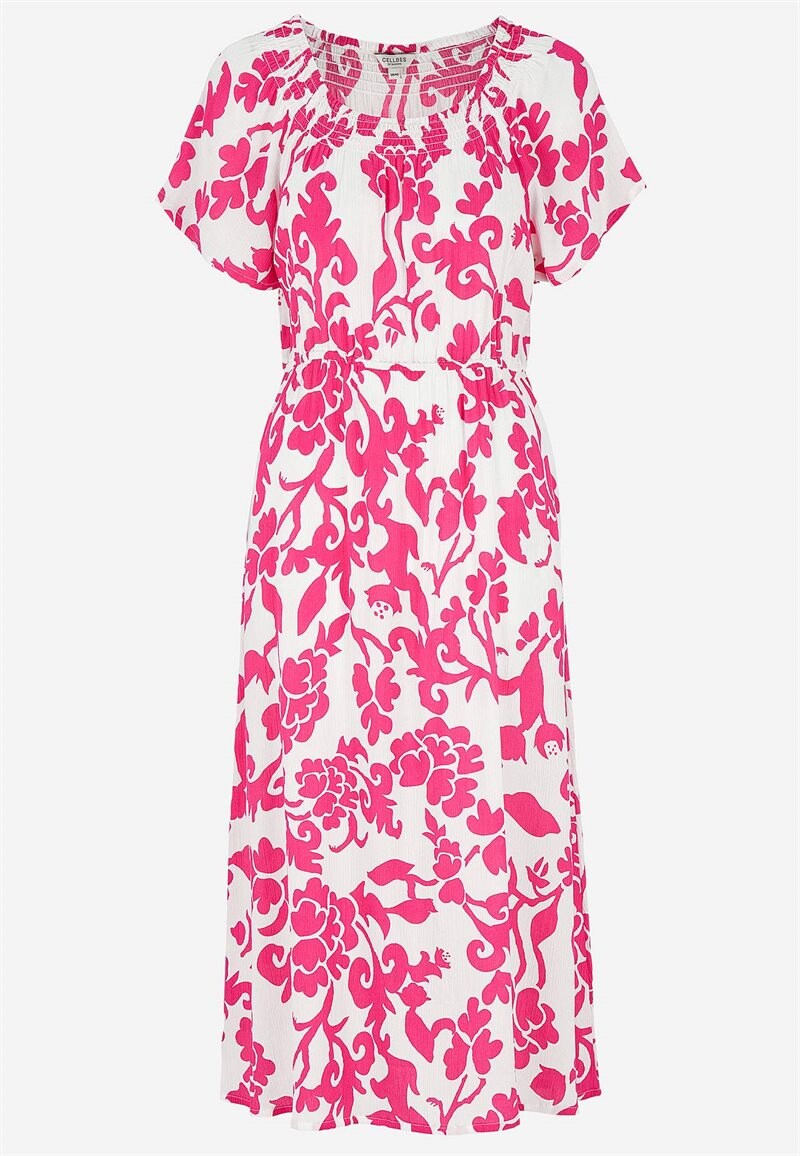 Kjole i viskosecrepe