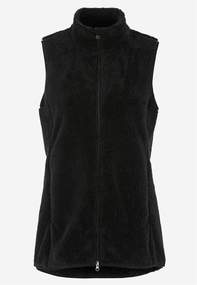 Fleecevest med lommer