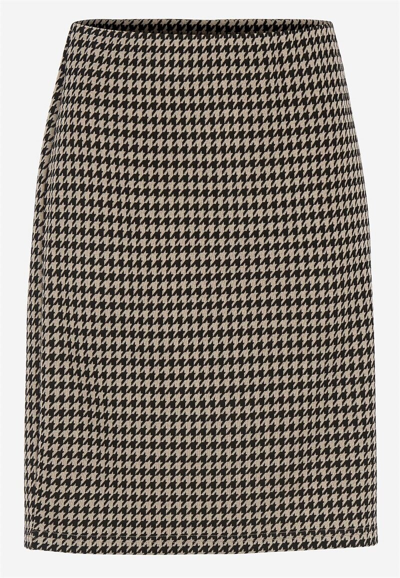 Jacquardmønstret nederdel