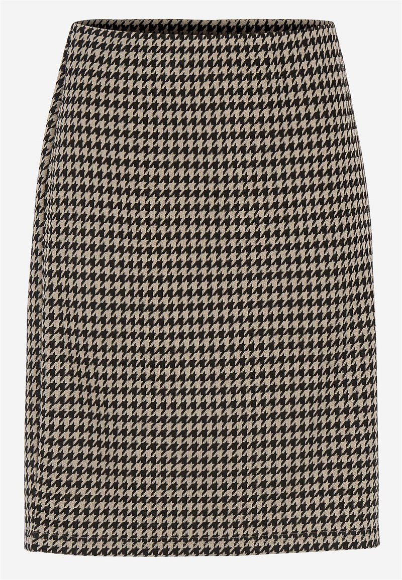 Jacquardmønstret nederdel