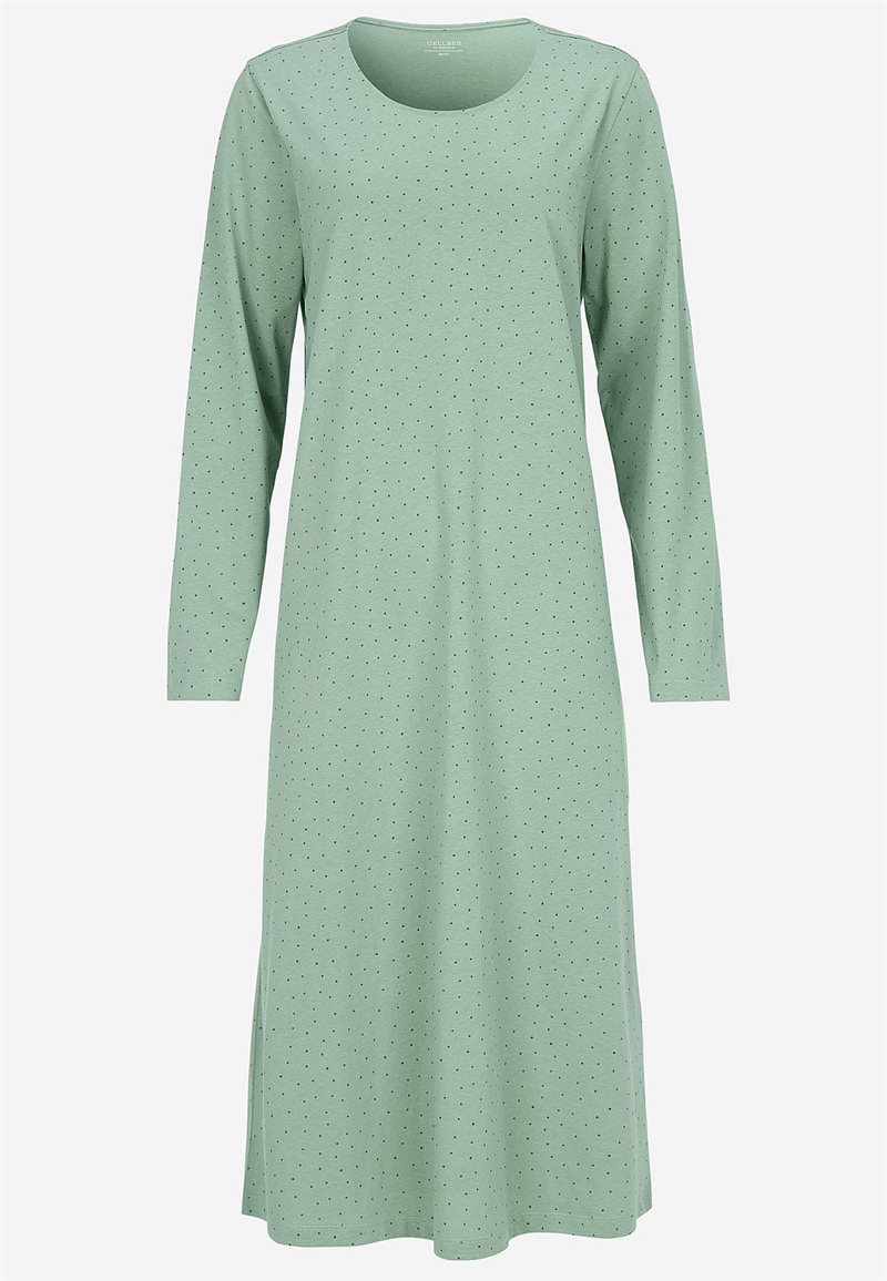 Mønstret, lang natkjole