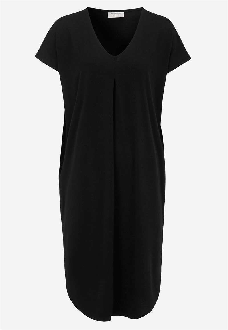 Jerseykjole med lommer