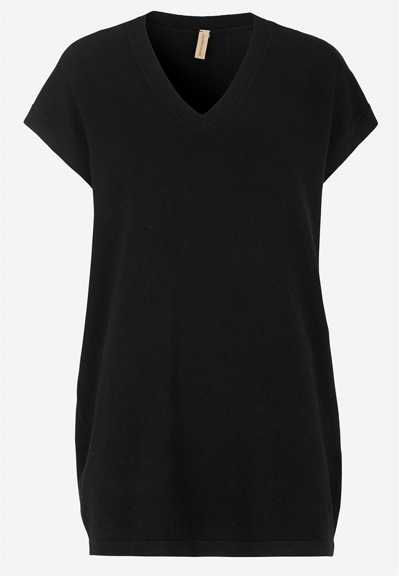 Fintstrikket tunikatop