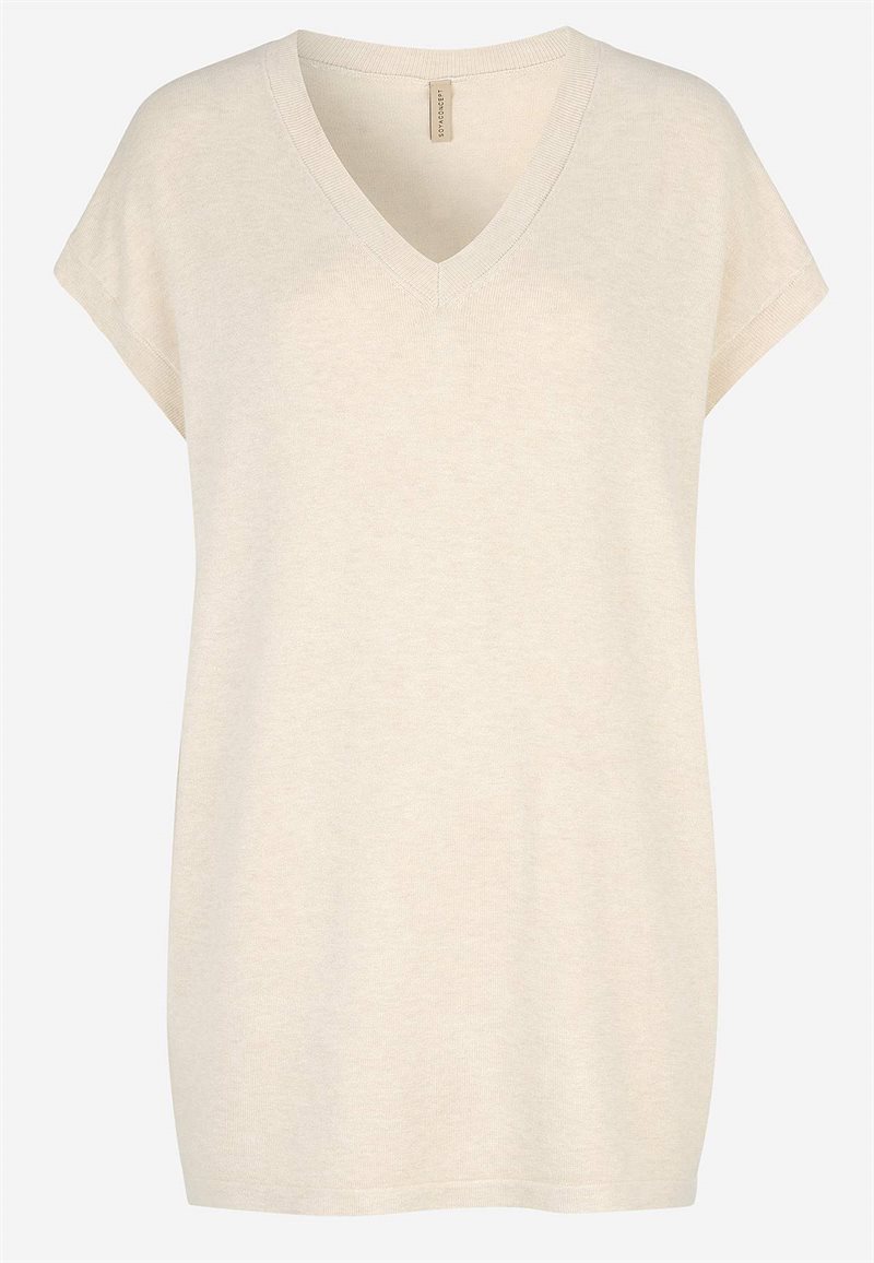 Fintstrikket tunikatop