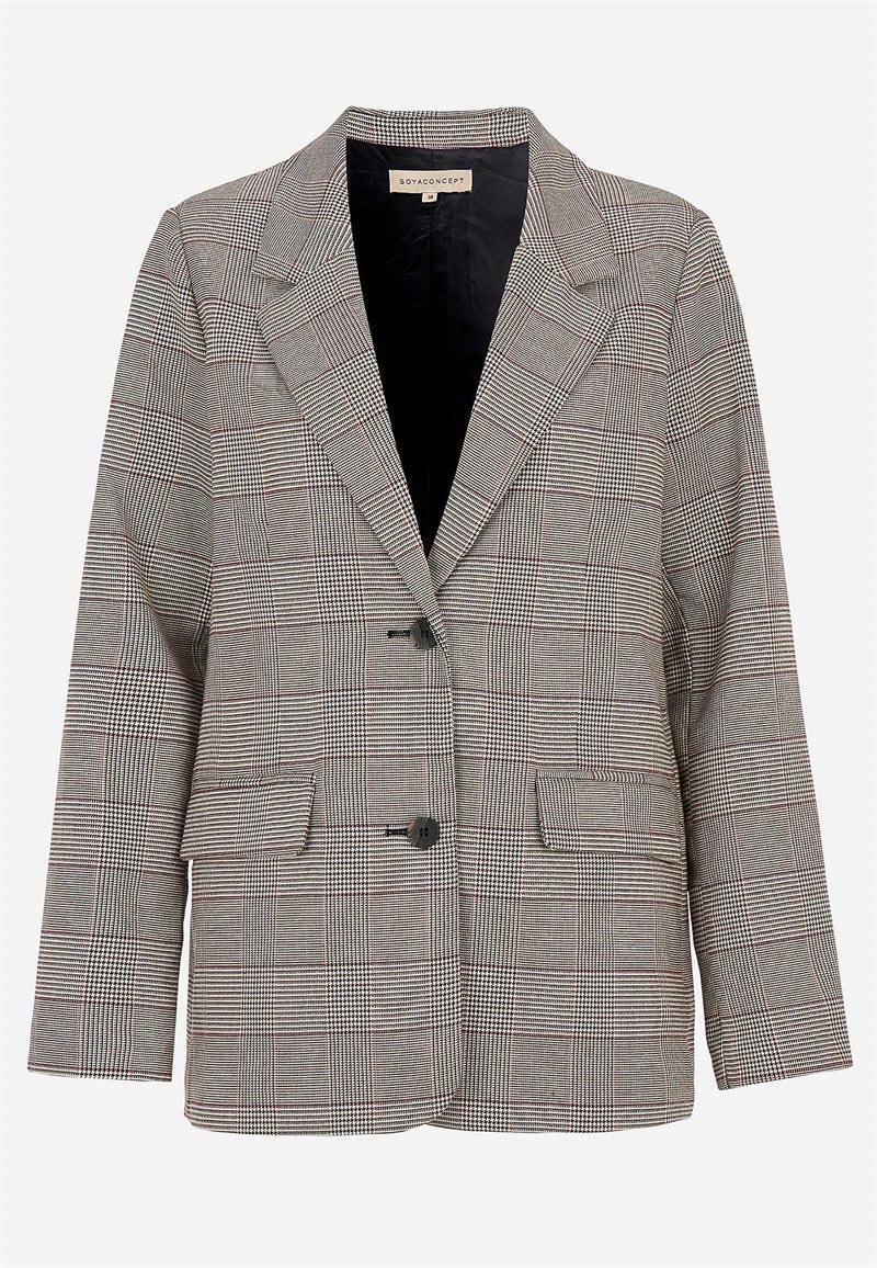 Pepitaternet, vævet habitjakke