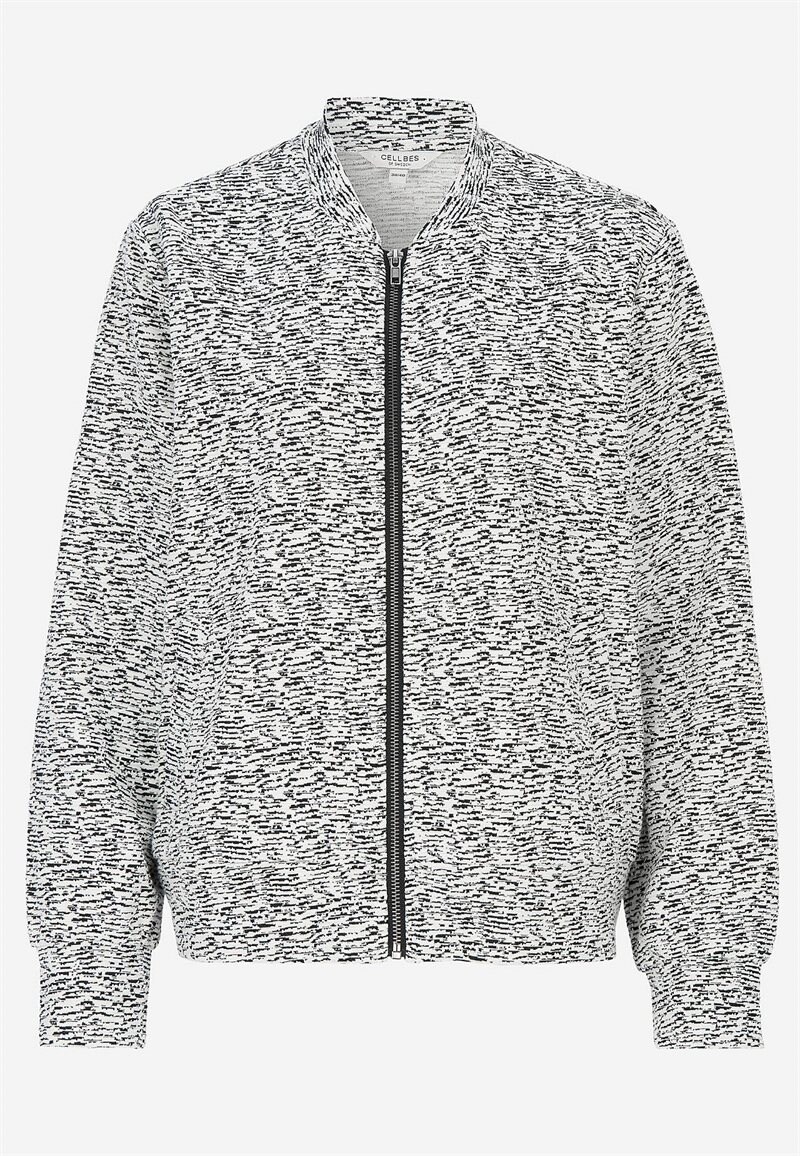 Bomberjakke i jersey