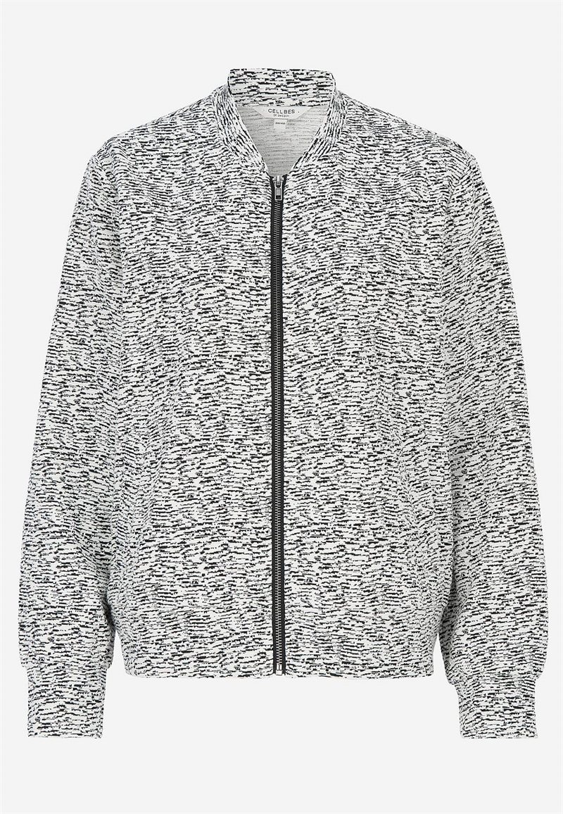 Bomberjakke i jersey