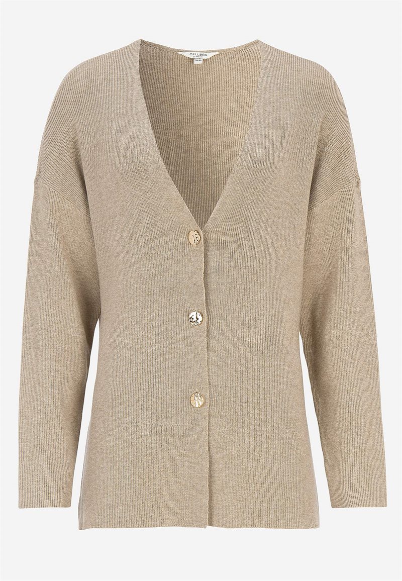 Fintstrikket cardigan