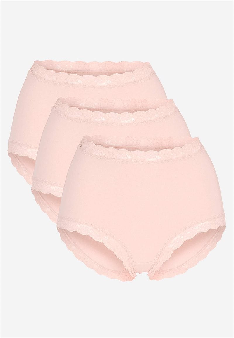 Trusse med høj talje og blonde 3-pack