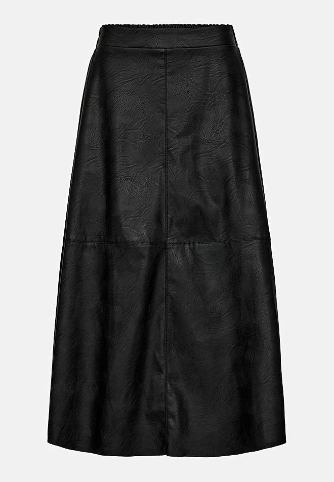 Nederdel i PU med lommer