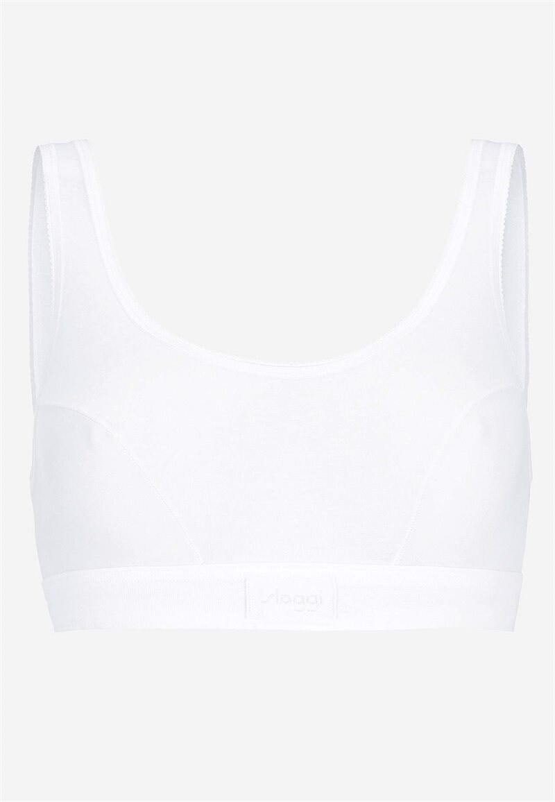 Blød BH-top i bomuld Double comfort billede