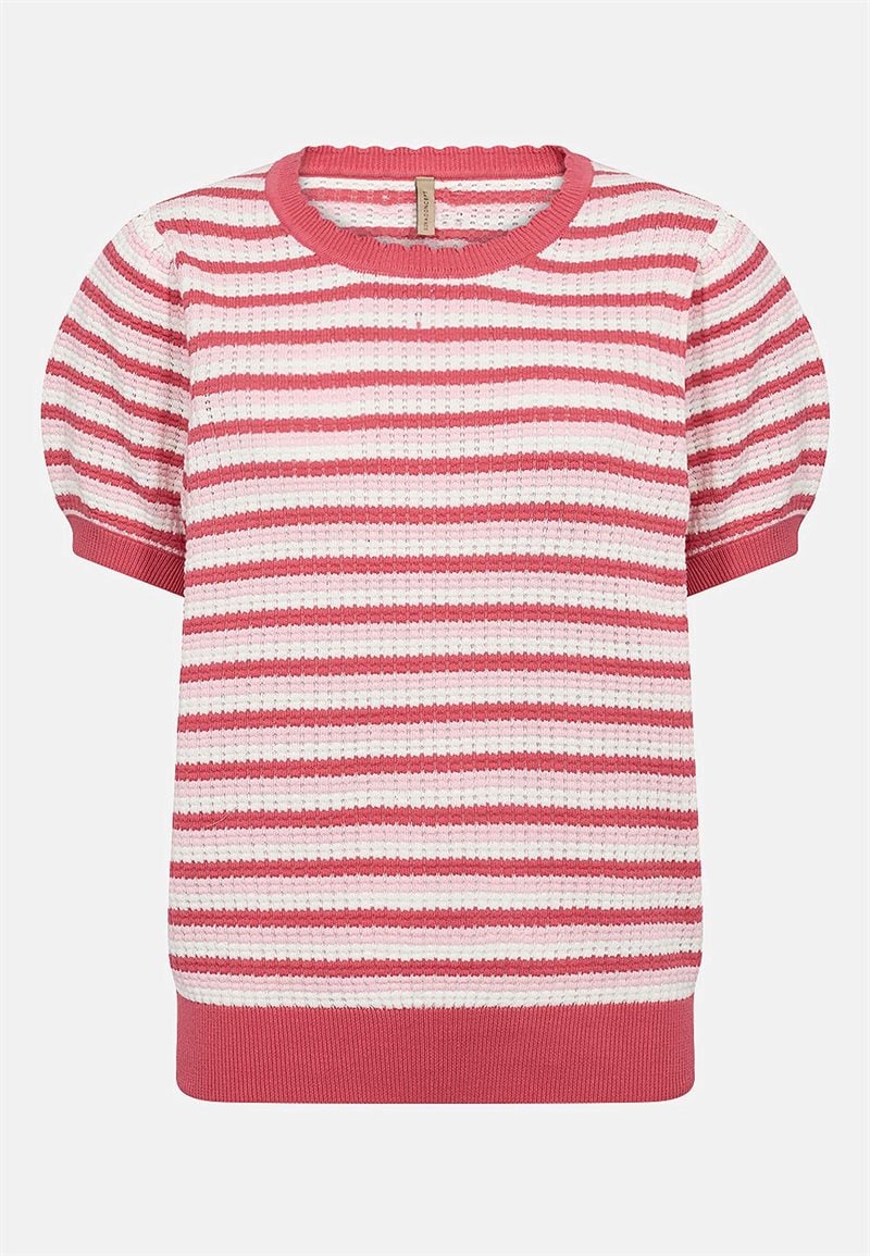 Fintstrikket, stribet top