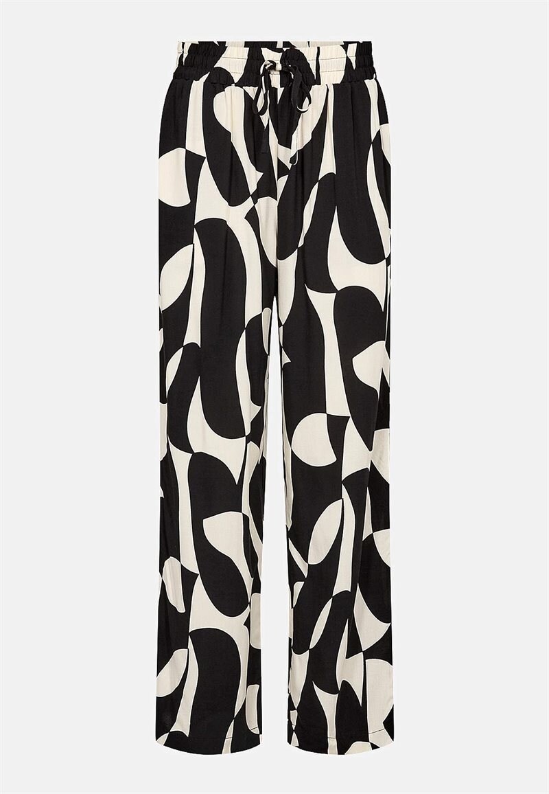 Vævede, mønstrede bukser