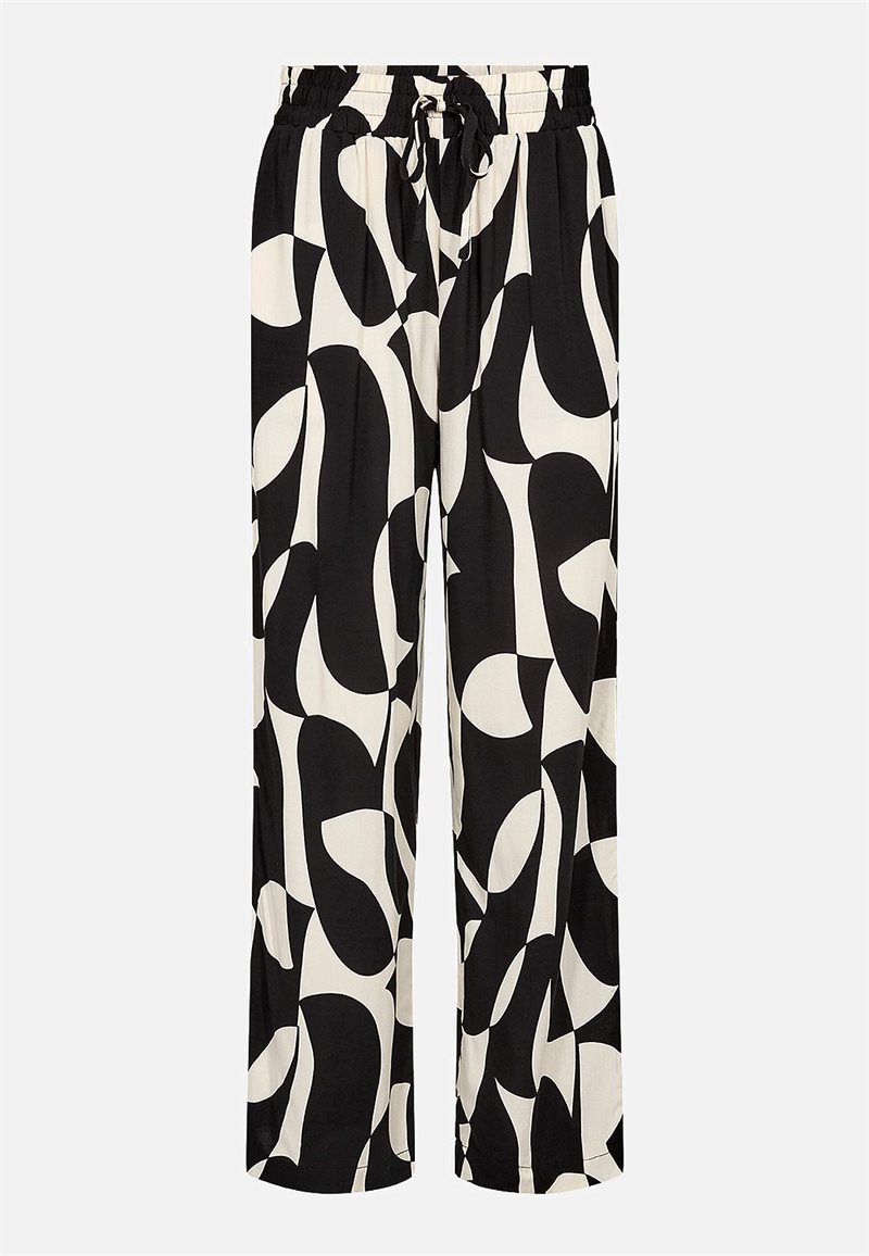 Vævede, mønstrede bukser