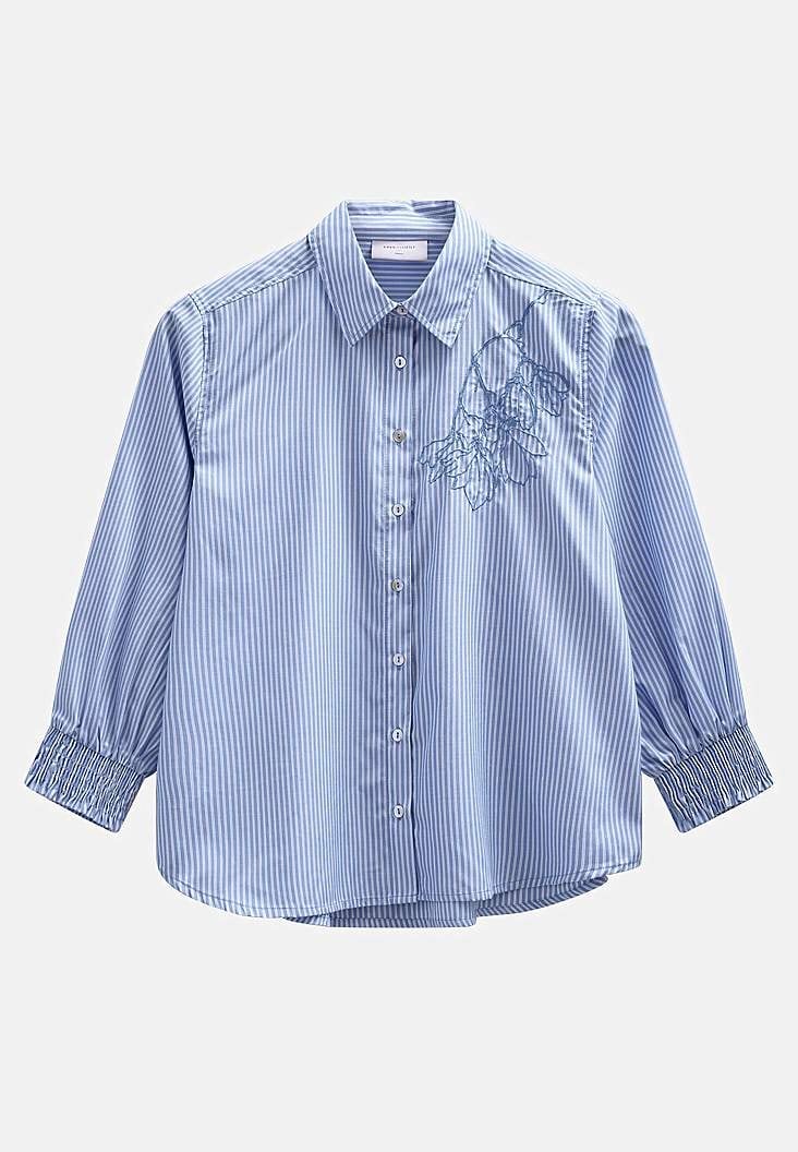 Skjorte med broderi