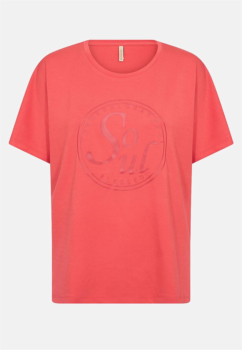 Superblød t-shirt med tryk