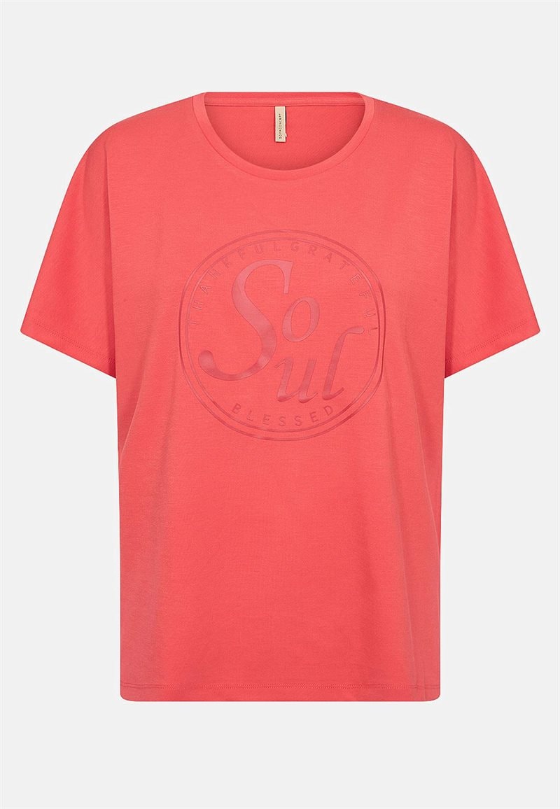 Superblød t-shirt med tryk