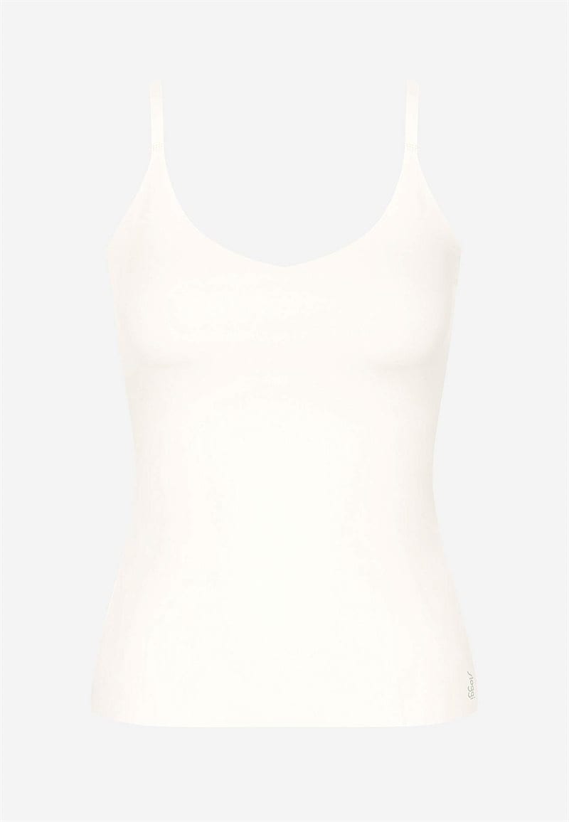 Sømløs top med justerbare skulderstropper ZERO Feel 2.0 Spaghetti top billede