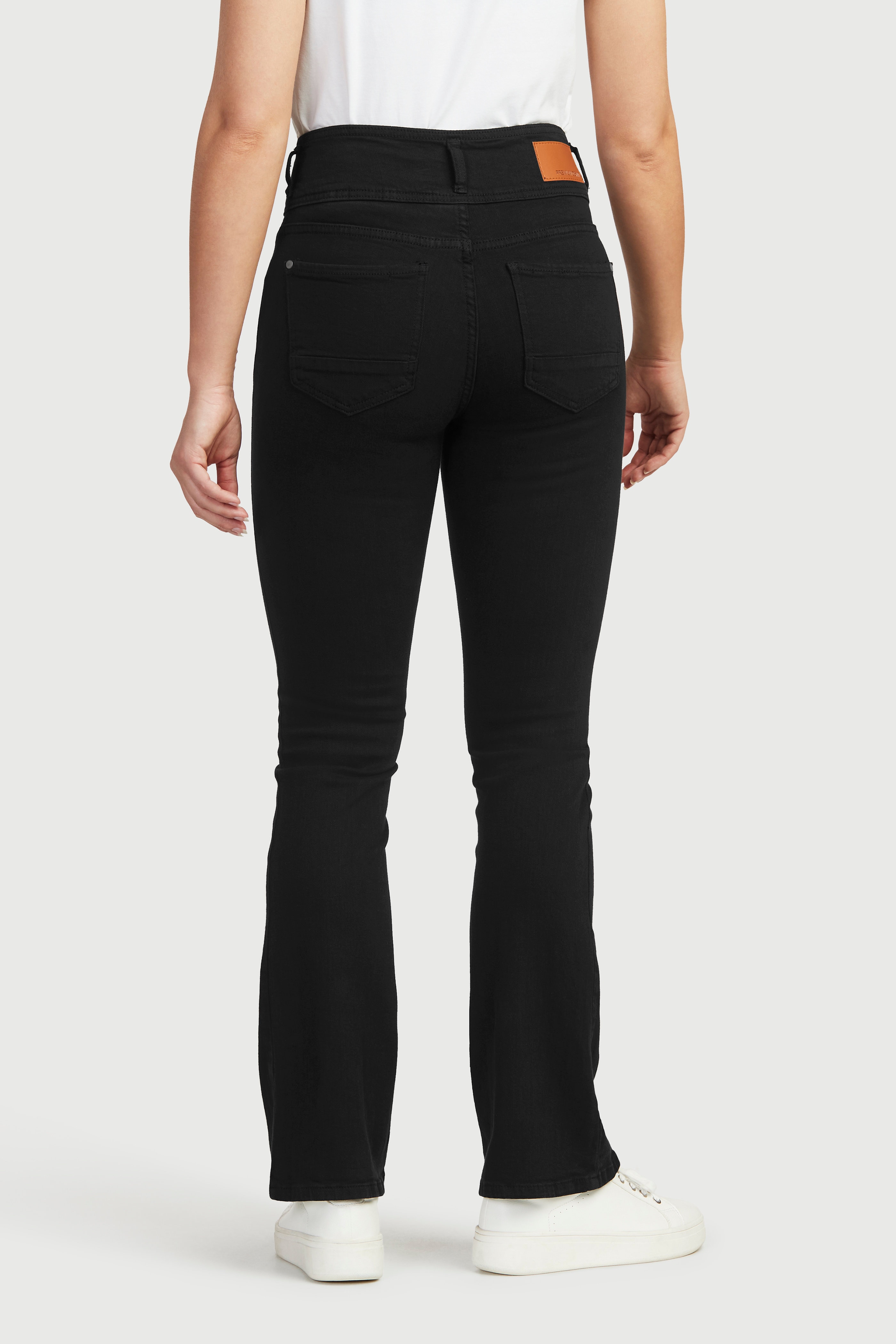 Bootcut jeans med høj Jennifer