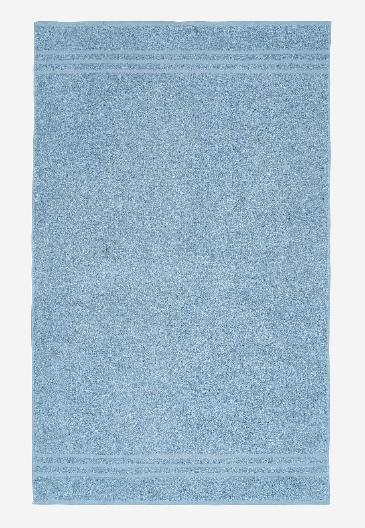 Ensfarvet frottéhåndklæde 90x150 cm 90x150 cm