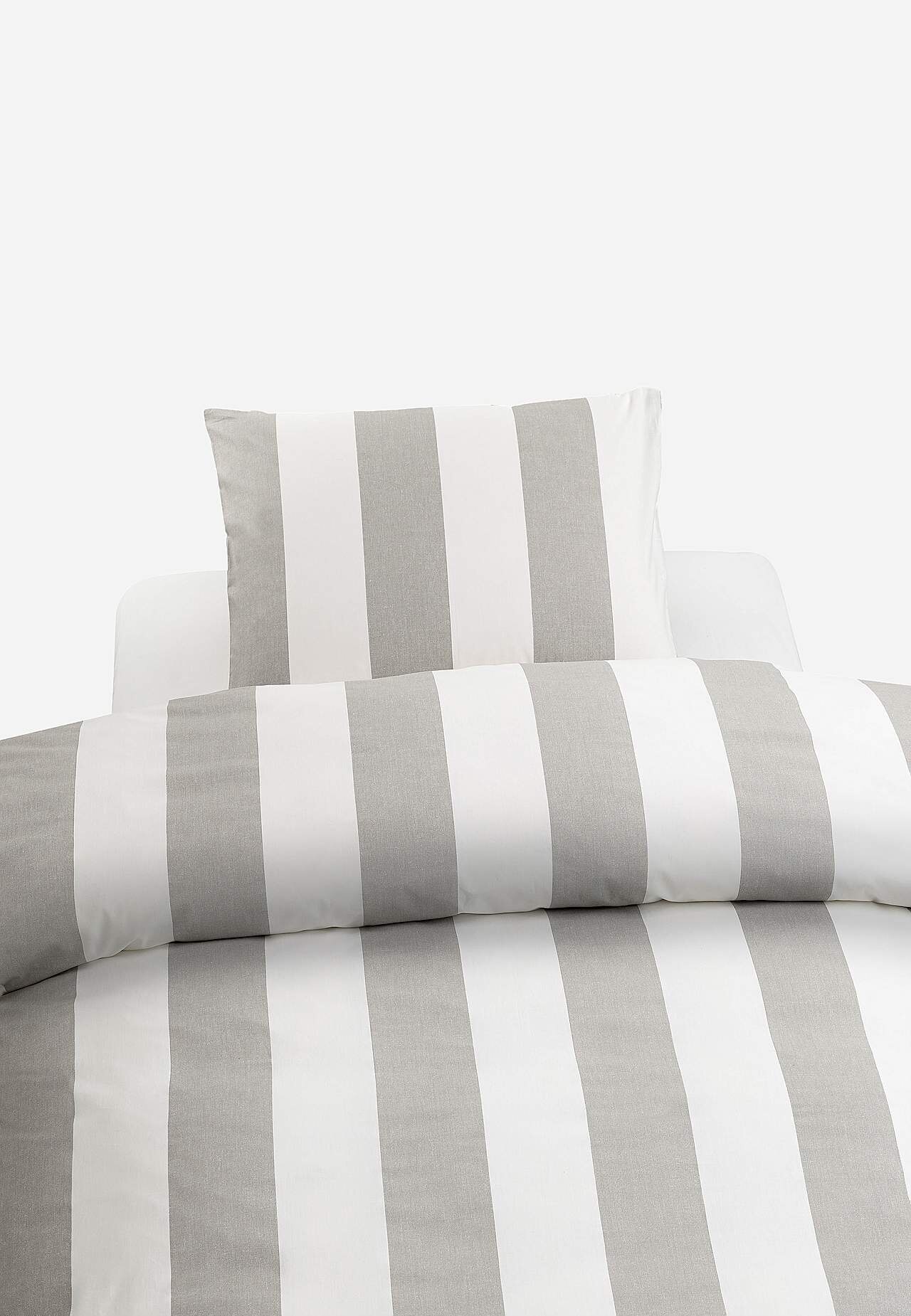 Stribet sengesæt Block stripe