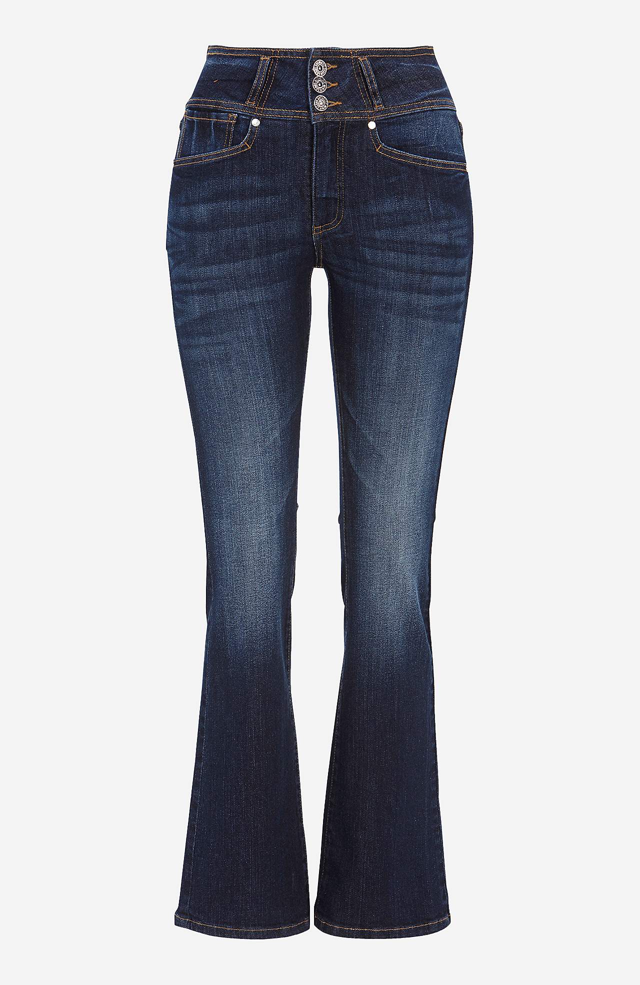 Bootcut jeans med høj talje Jennifer