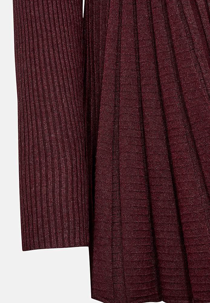 Lang, ribbet cardigan