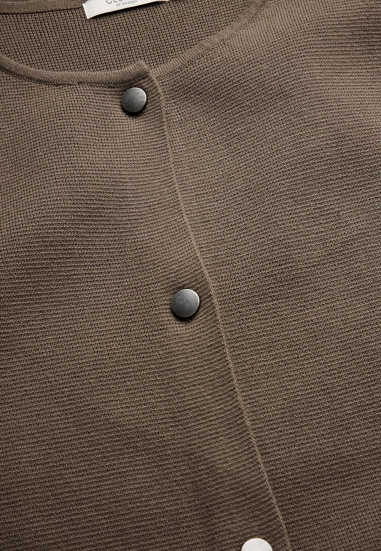 Cardigan i bomuld