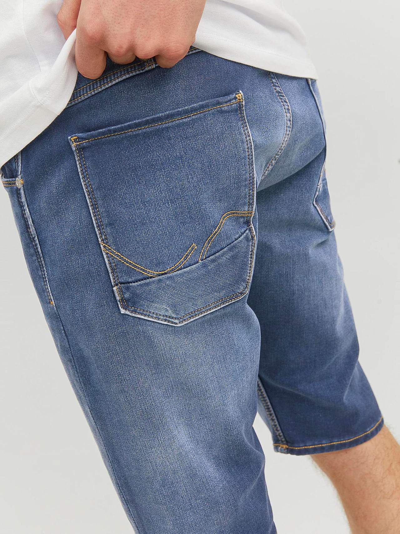 Lange denimshorts med superstræk Scale 608