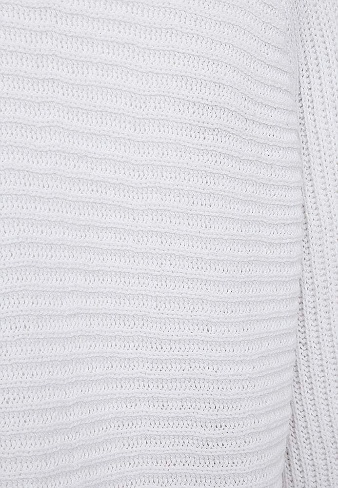 Strikket cardigan med trekvartærme