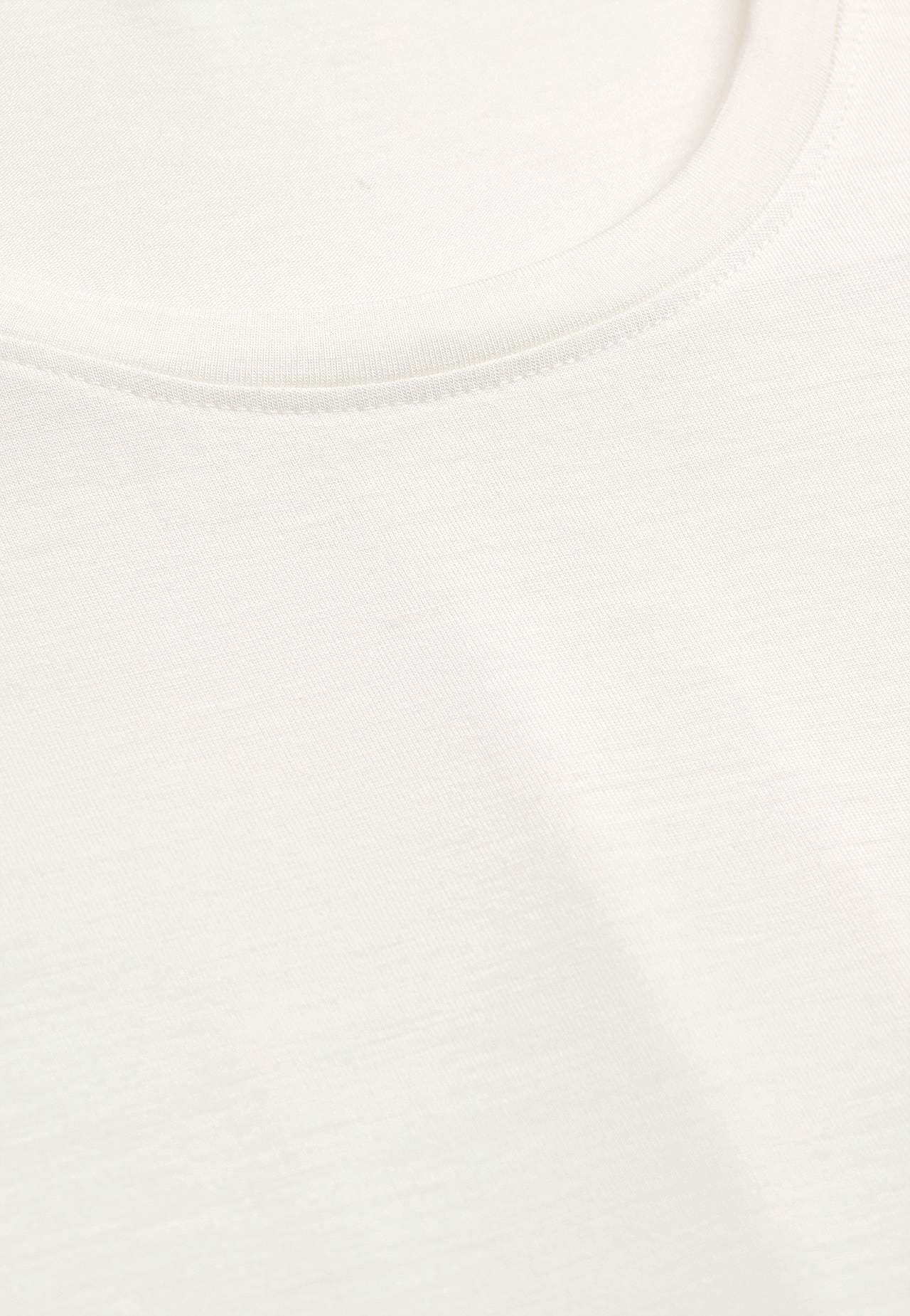 Jerseytop med korte ærmer