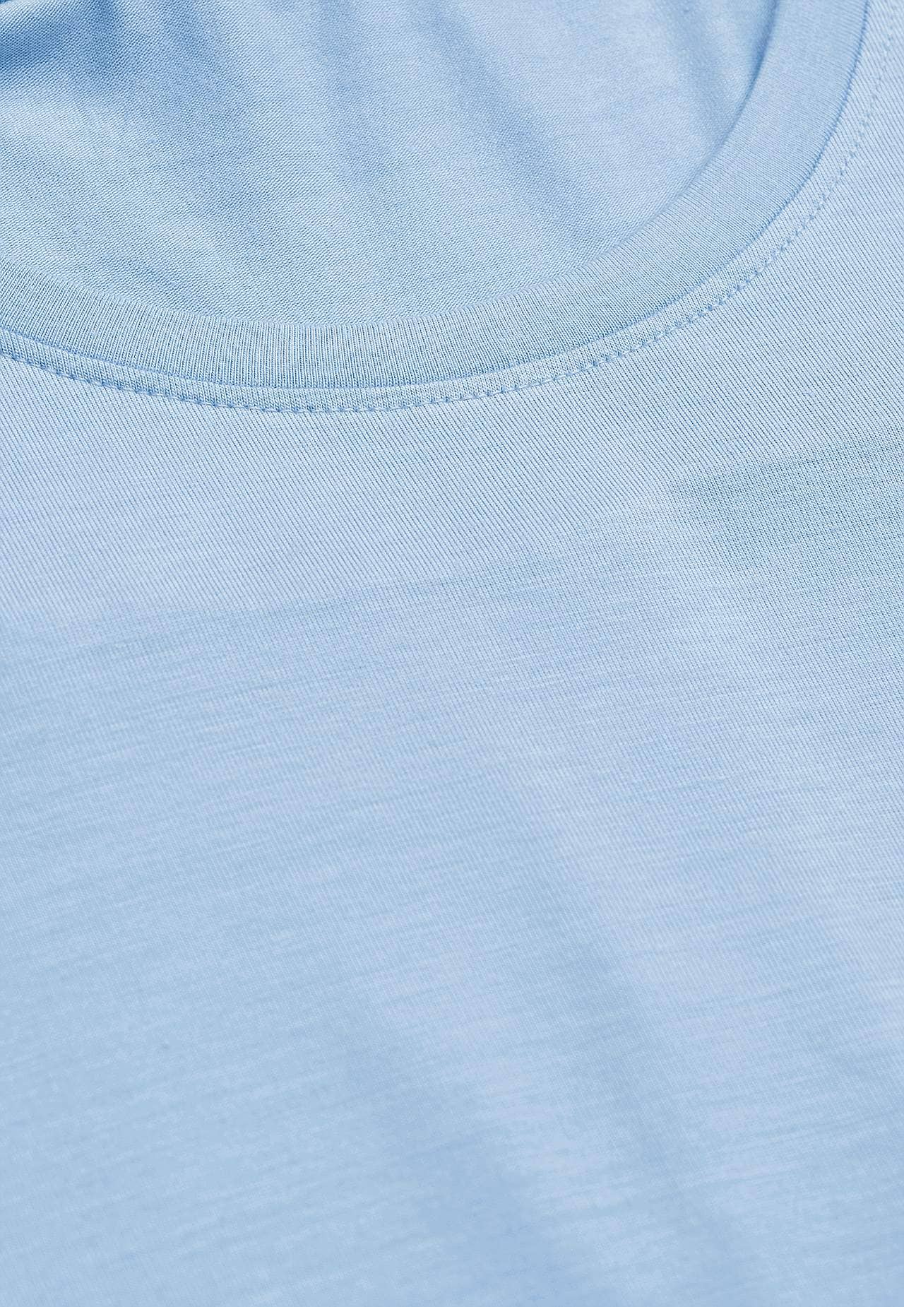 Jerseytop med korte ærmer