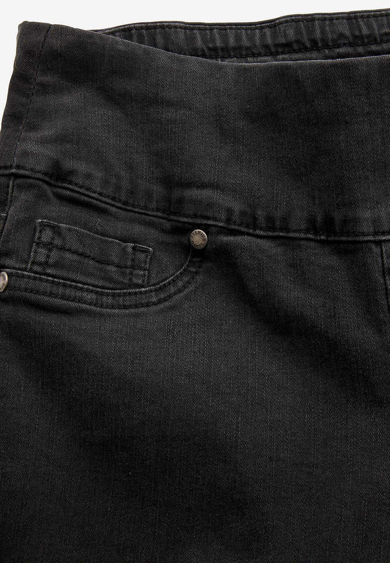 Elastisk jegging med høj elastisk talje