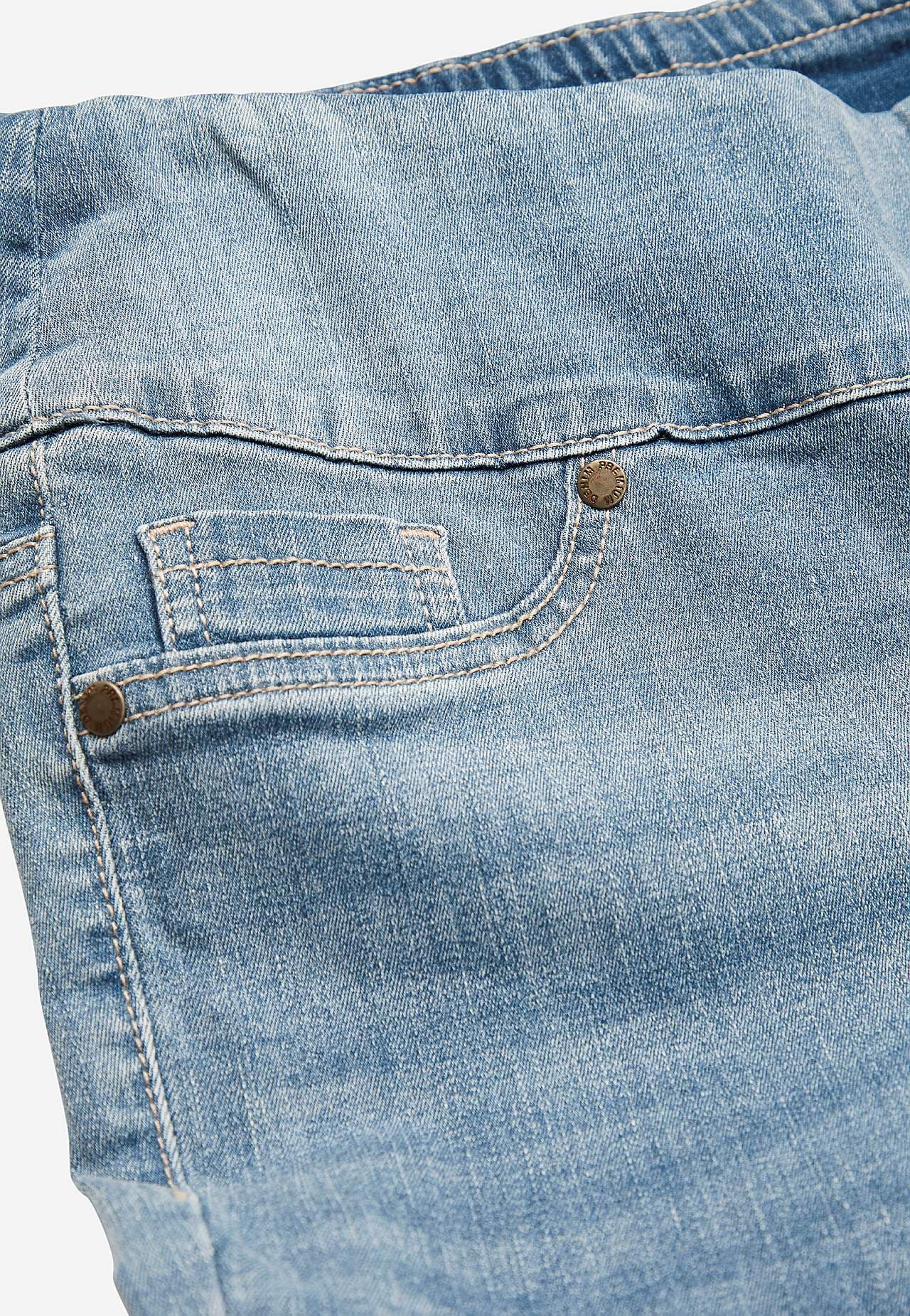 Elastisk jegging med høj elastisk talje