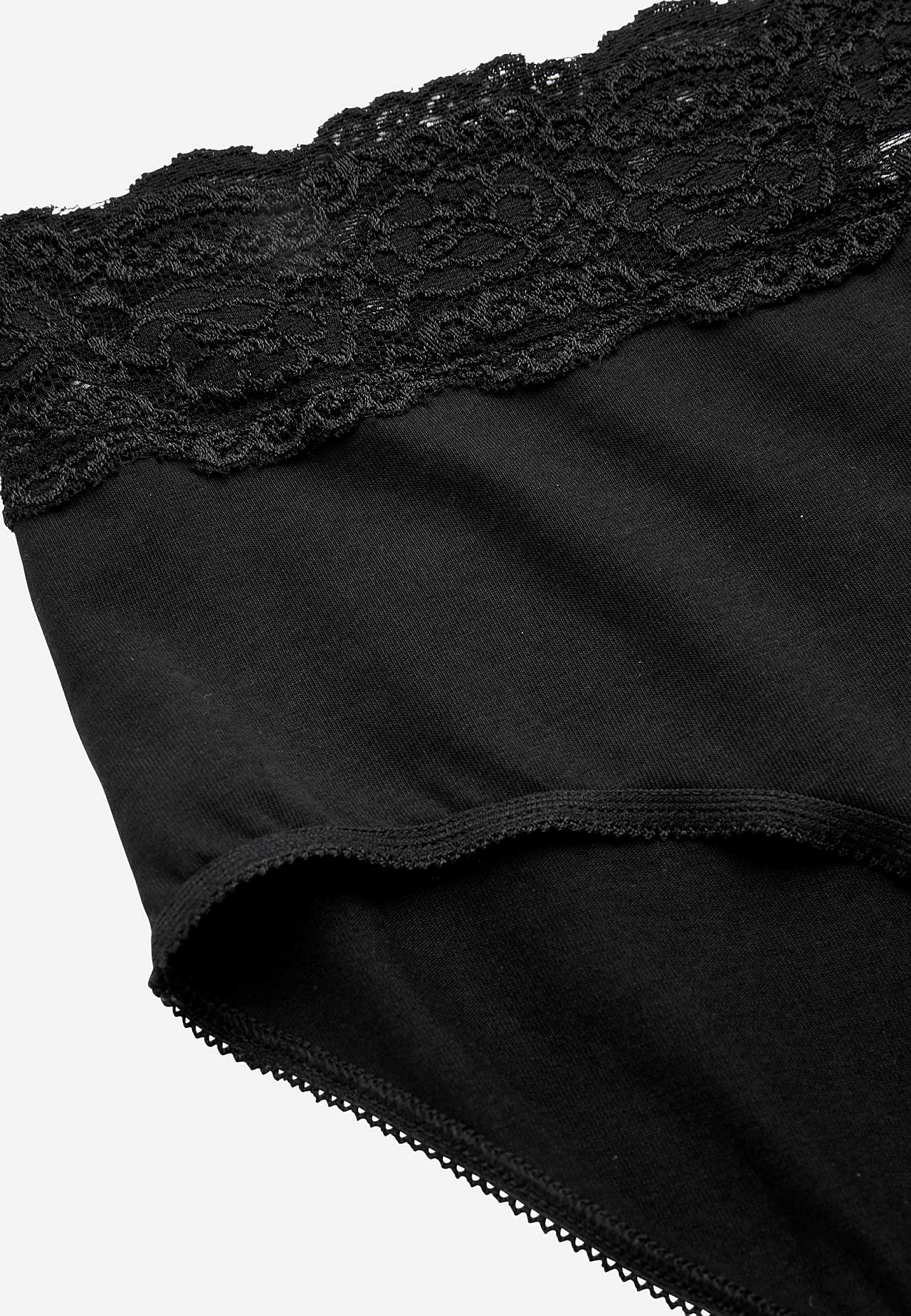 Miditrusse i bomuld 4-pack