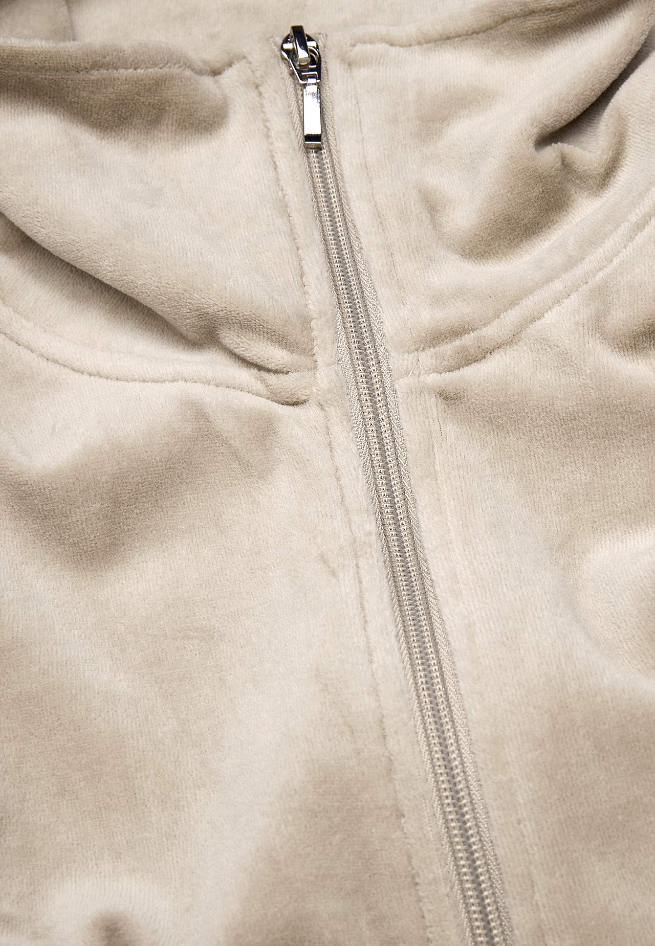 Velour, lang morgenkåbe