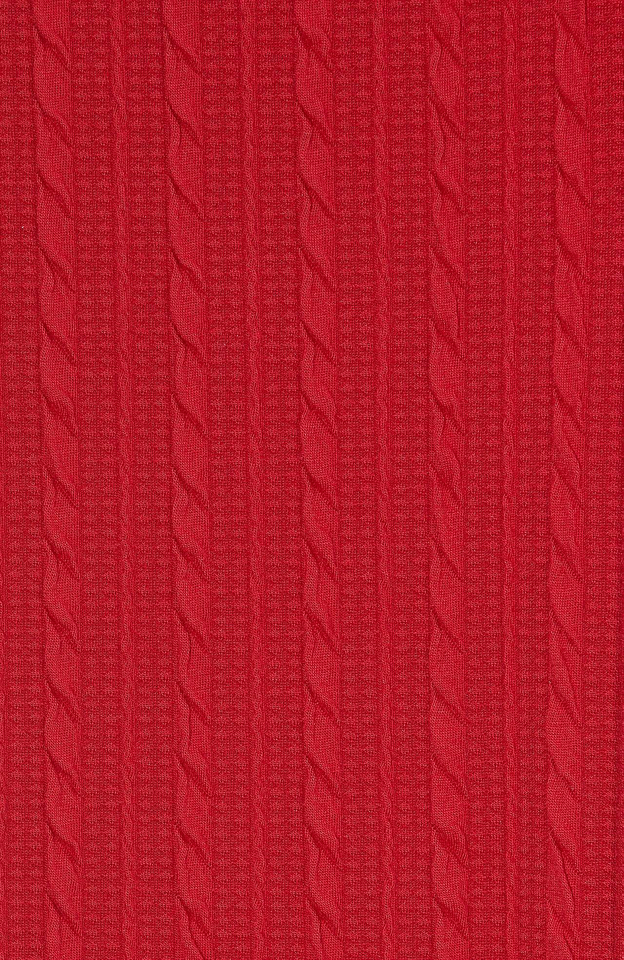 Strukturstrikkede jerseybukser