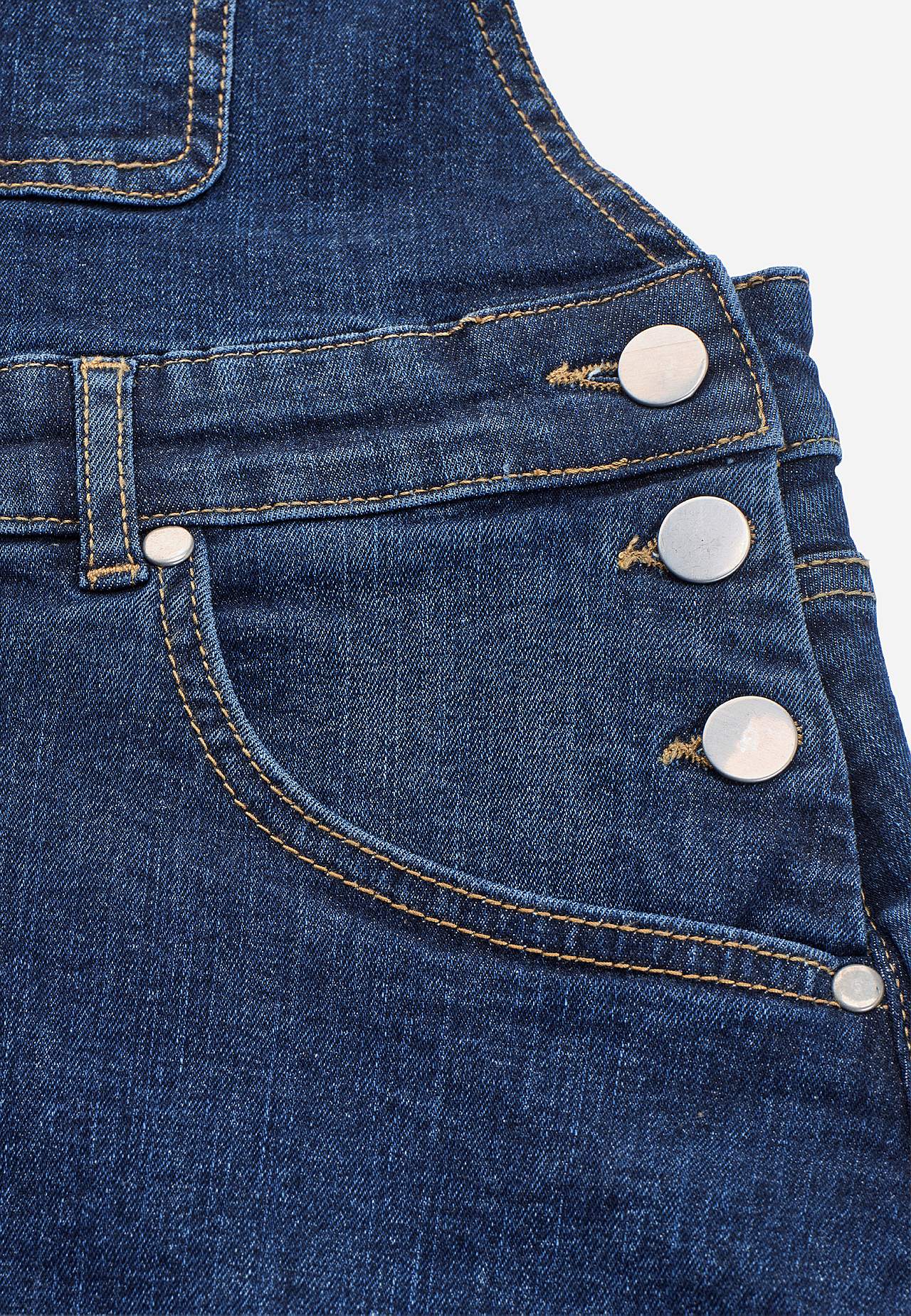 Smækkjole i denim