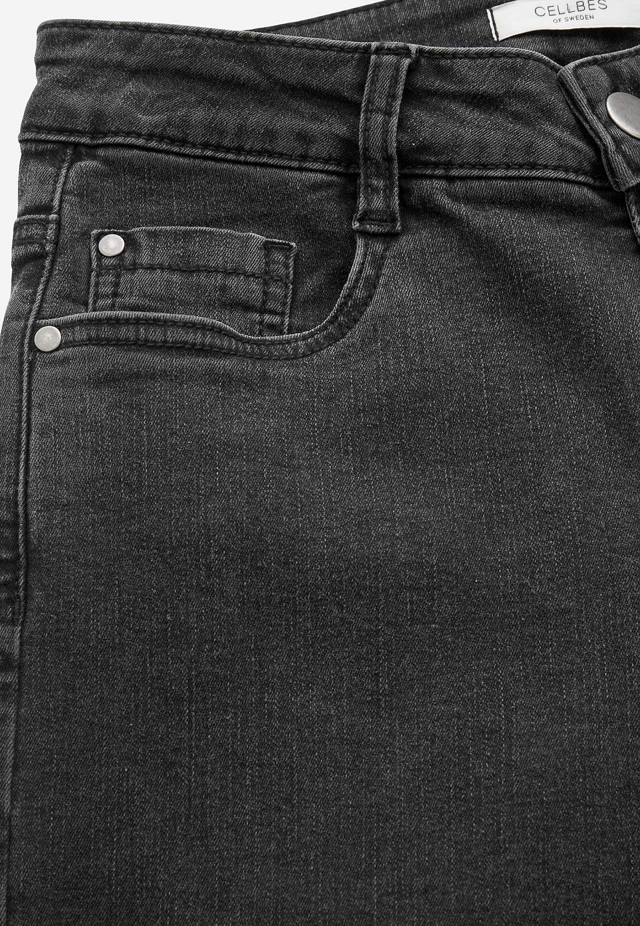 Brede jeans med høj talje