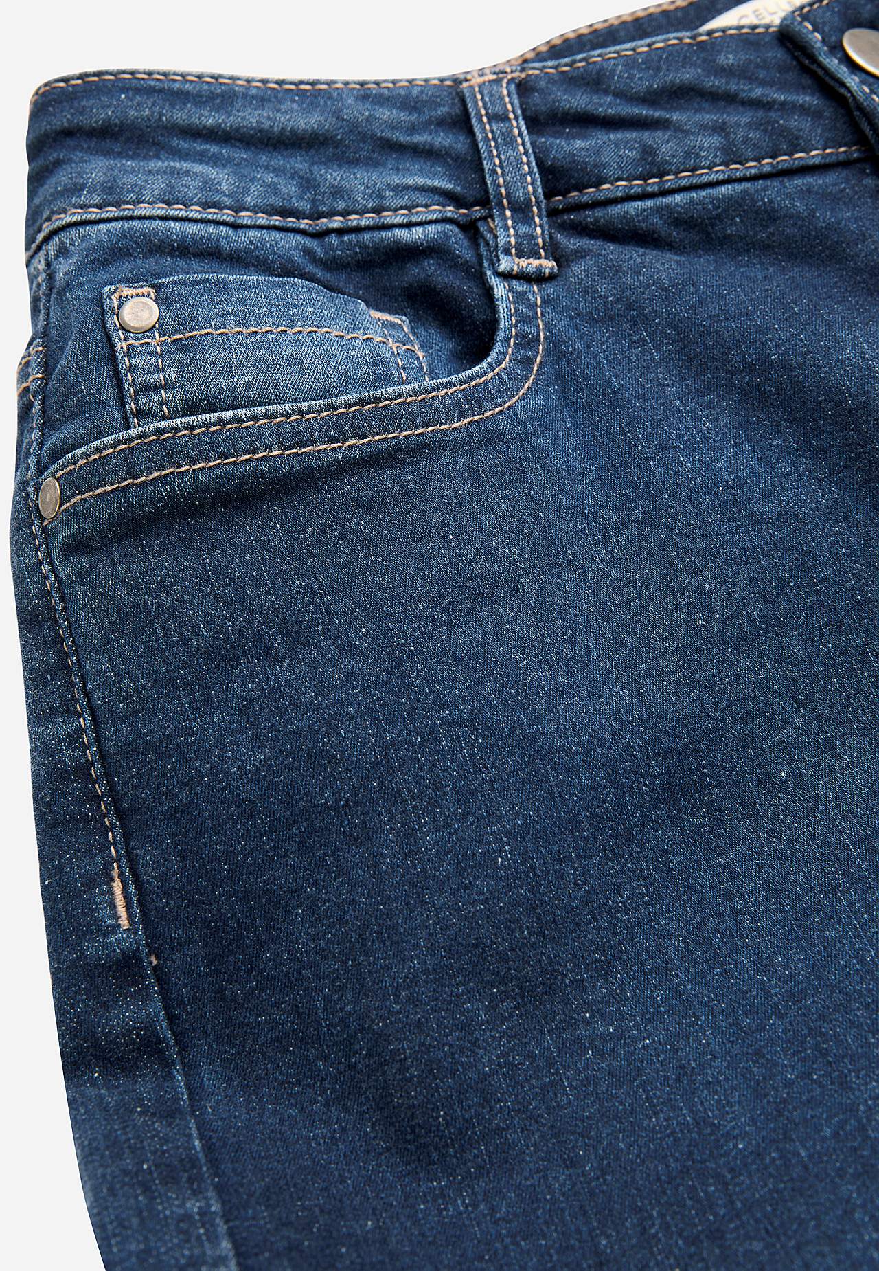 Brede jeans med høj talje
