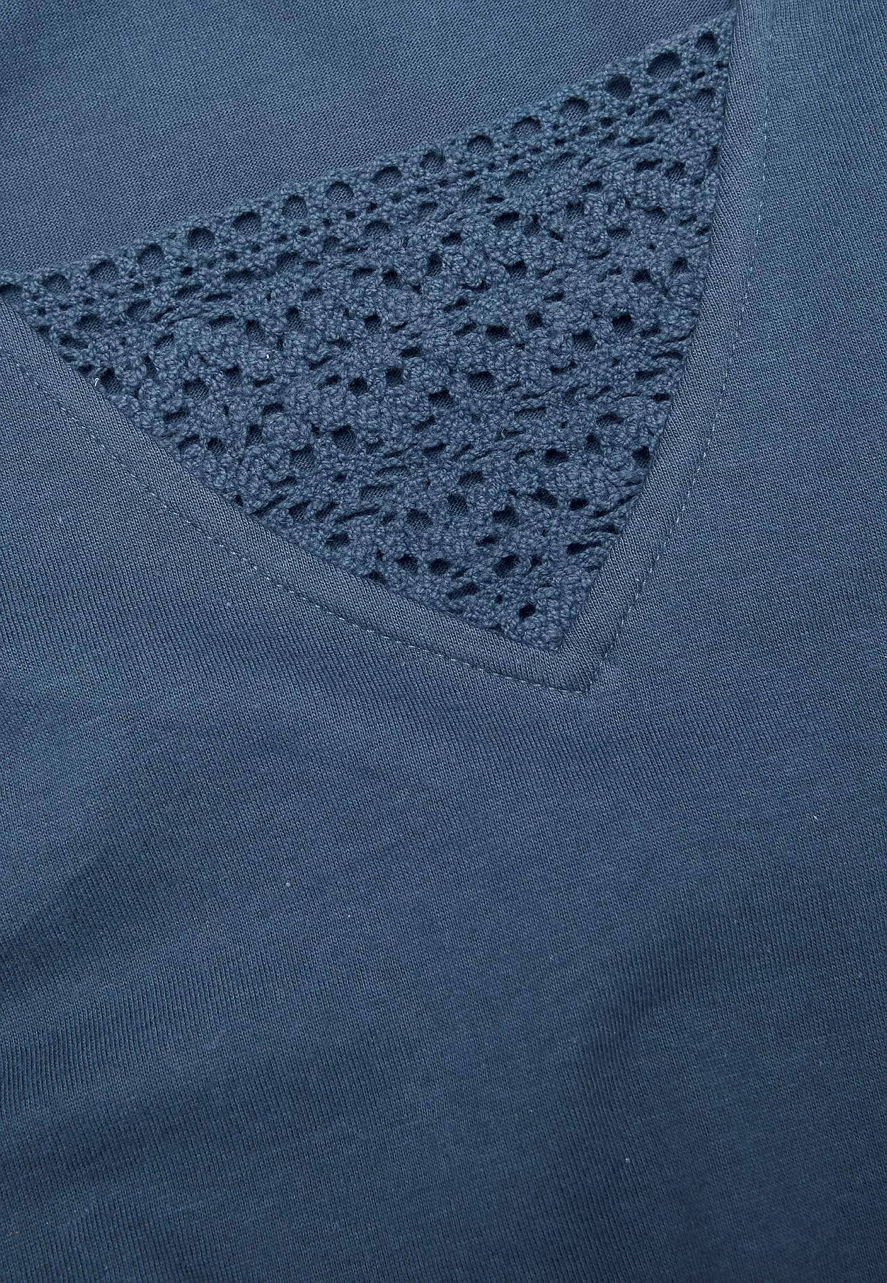 Jerseytop med blonde Grace