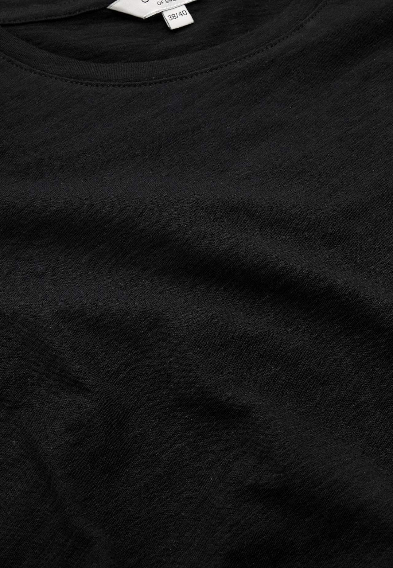Jerseytop med korte ærmer