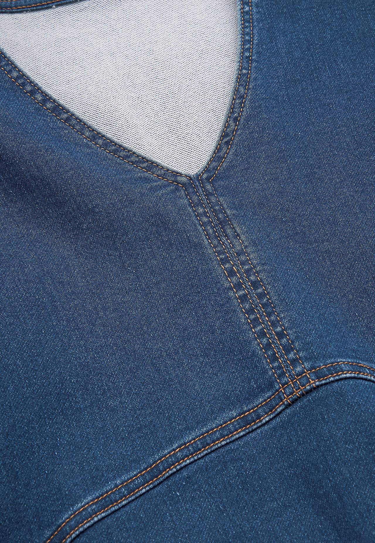 Kjole i denimjersey Olga