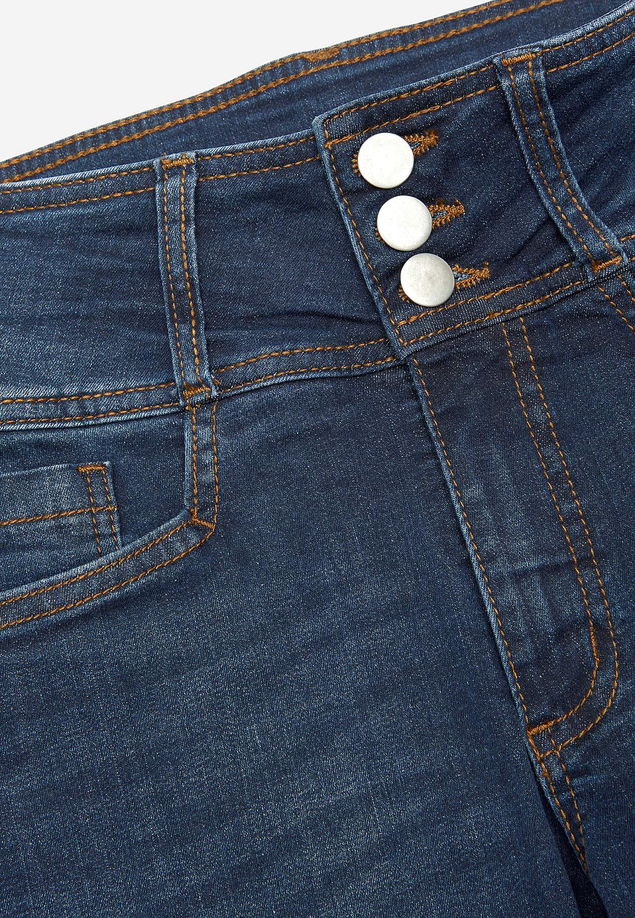 Bootcut jeans med høj talje