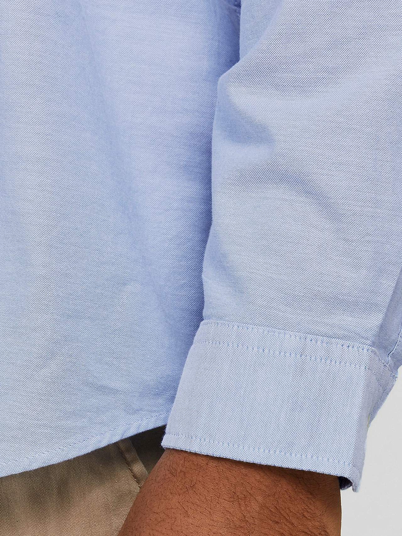 Stilren skjorte med button down-krave