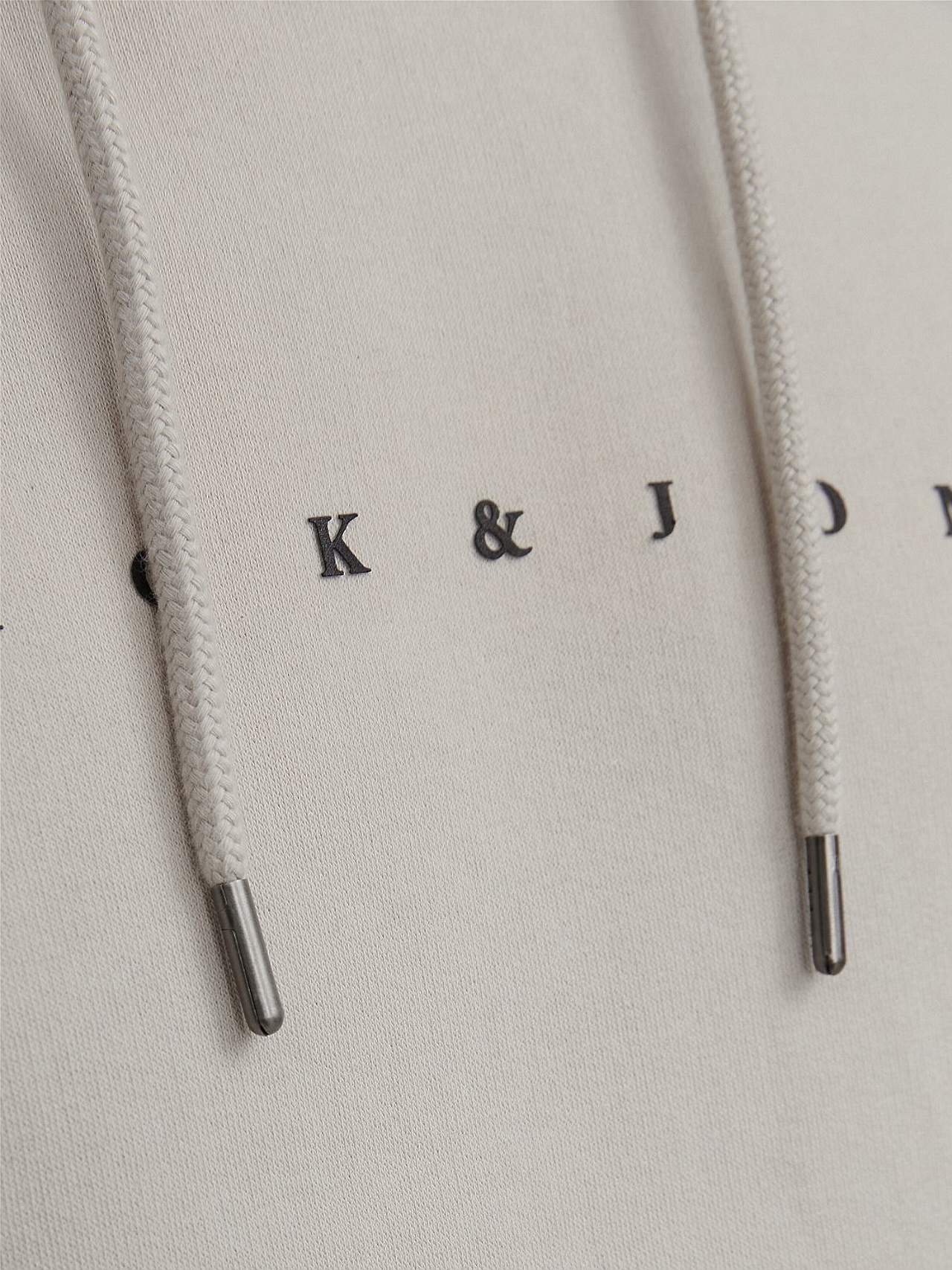 Hættetrøje med logoprint
